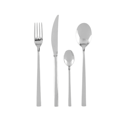 S.STEEL CUTLURY (POLISH) SET OF 4